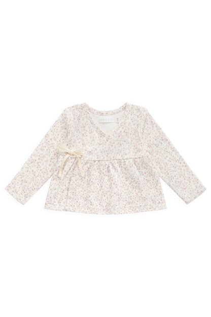 Clemence Wrap Top