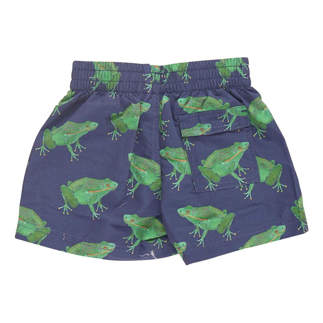 Pink Chicken- Boys Swim Trunk