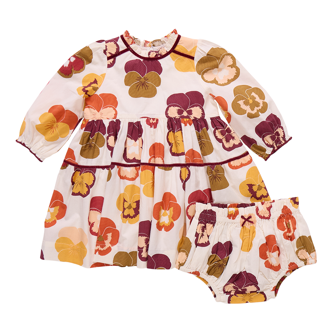 Pink Chicken- Baby Girls Charlie Dress Set