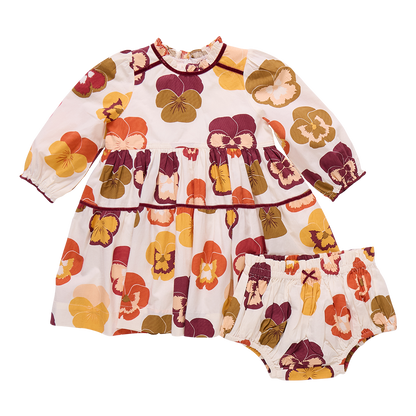 Pink Chicken- Baby Girls Charlie Dress Set