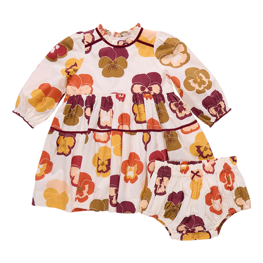 Pink Chicken- Baby Girls Charlie Dress Set