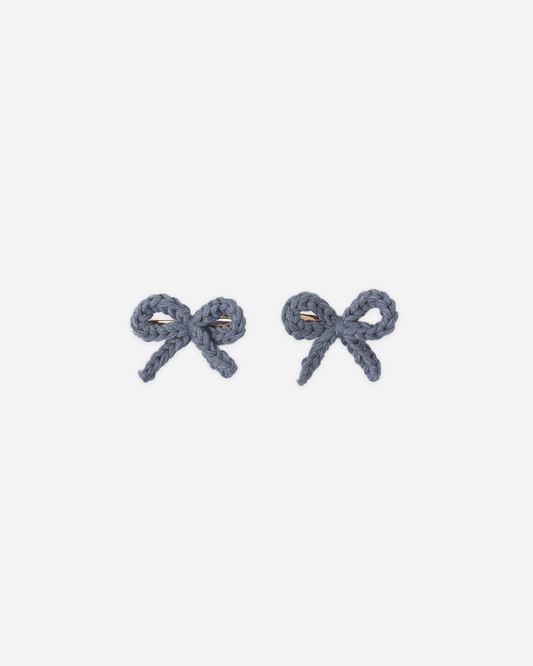 Crochet Bow Clip