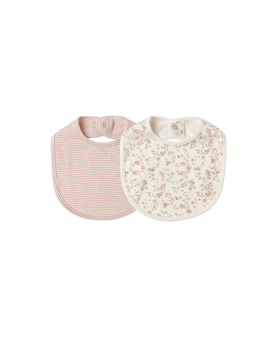 Quincy Mae- Jersey Snap Bib 2 Pk