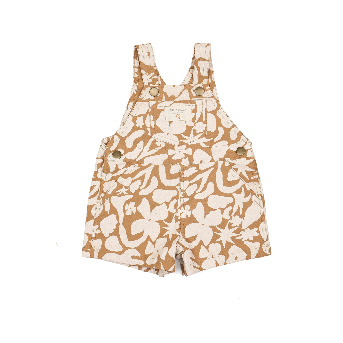 Wild Wawa- Overall Shorts