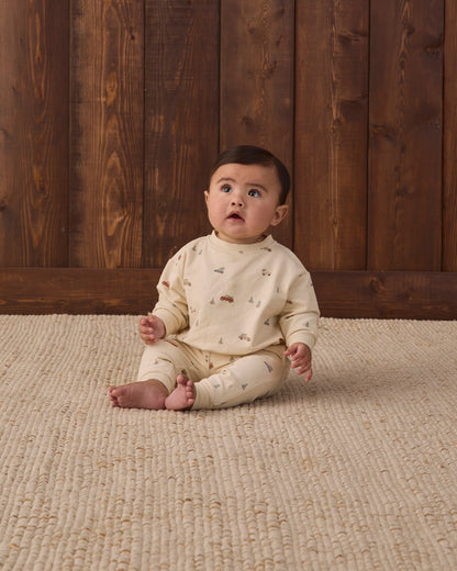 Relaxed Fleece Sweatpant Holiday Drive 2-3Y