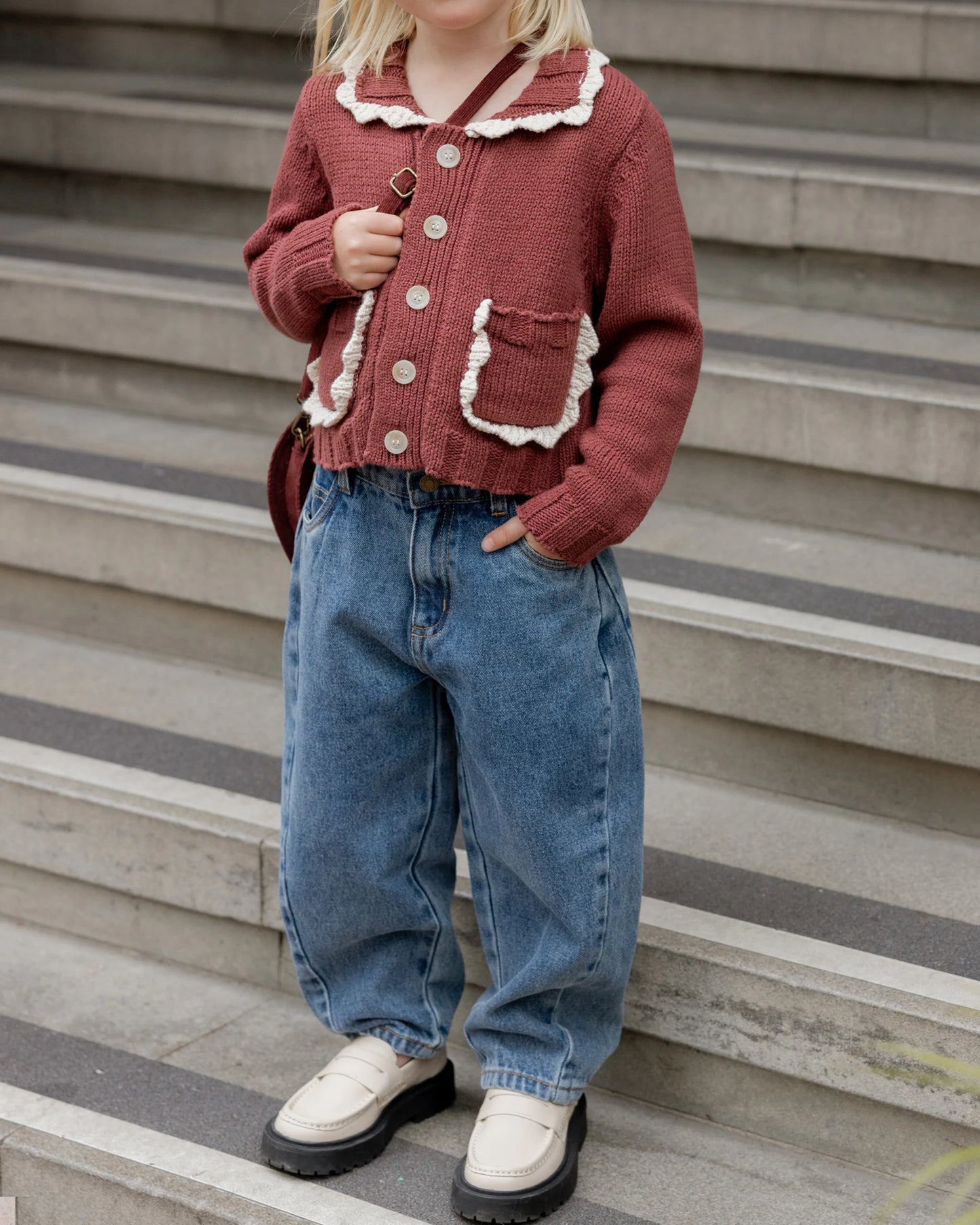 Rylee + Cru- Barrel Pant