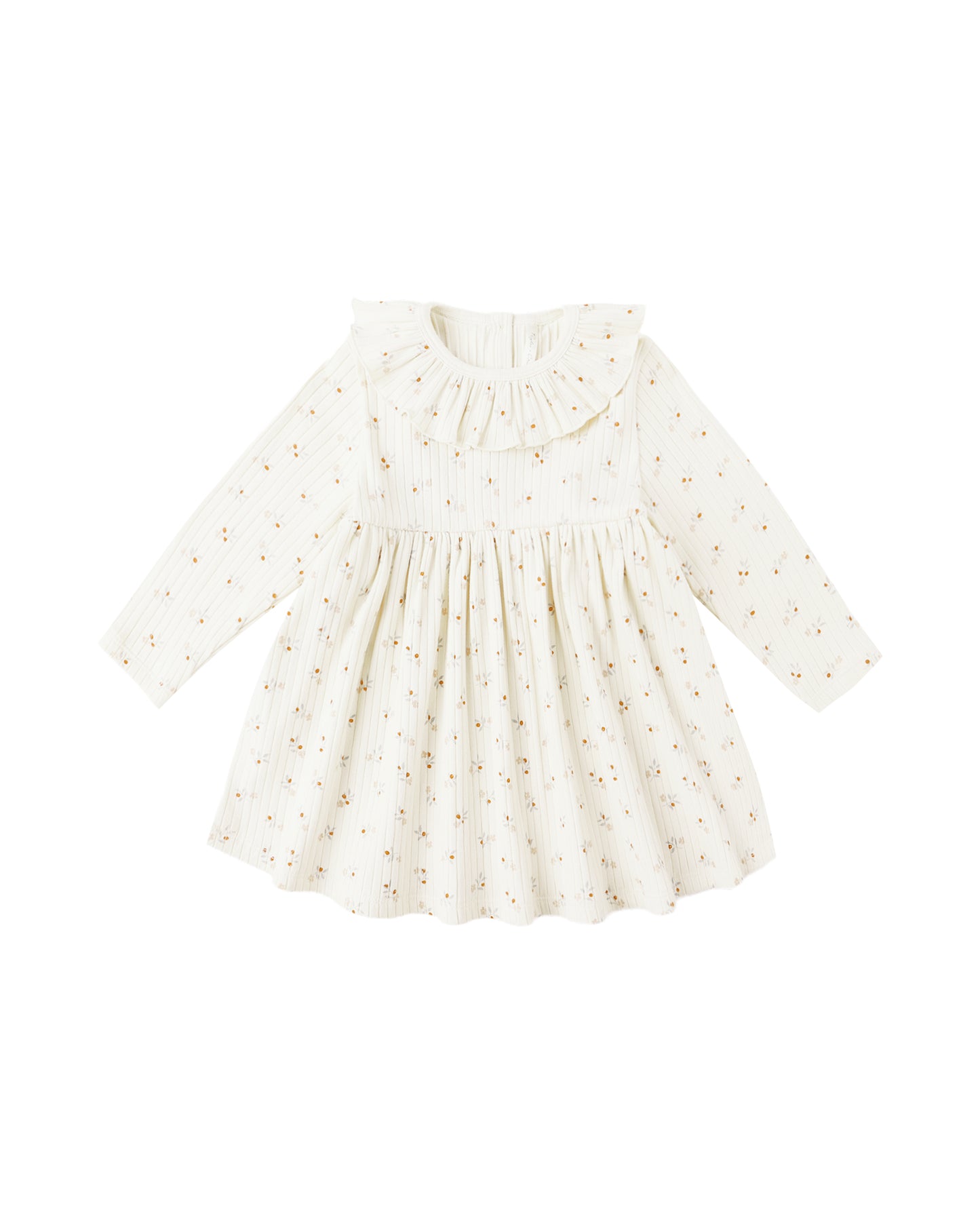 Rylee + Cru Ruffle Collar Dress