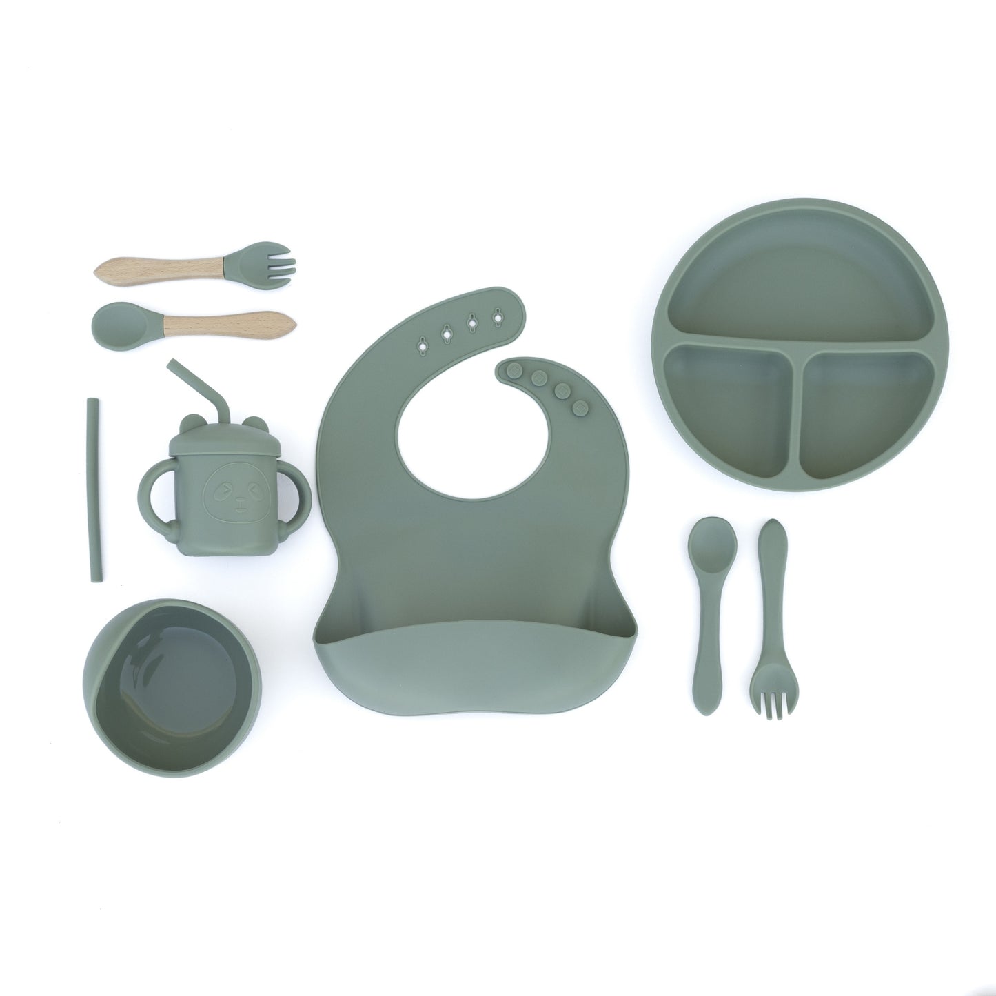 Baby Blues & Pink- My First Meal Set