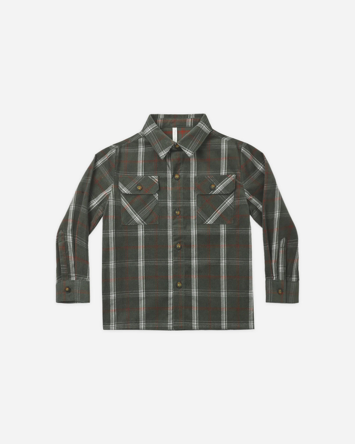 Pocketed Flannel Shirt