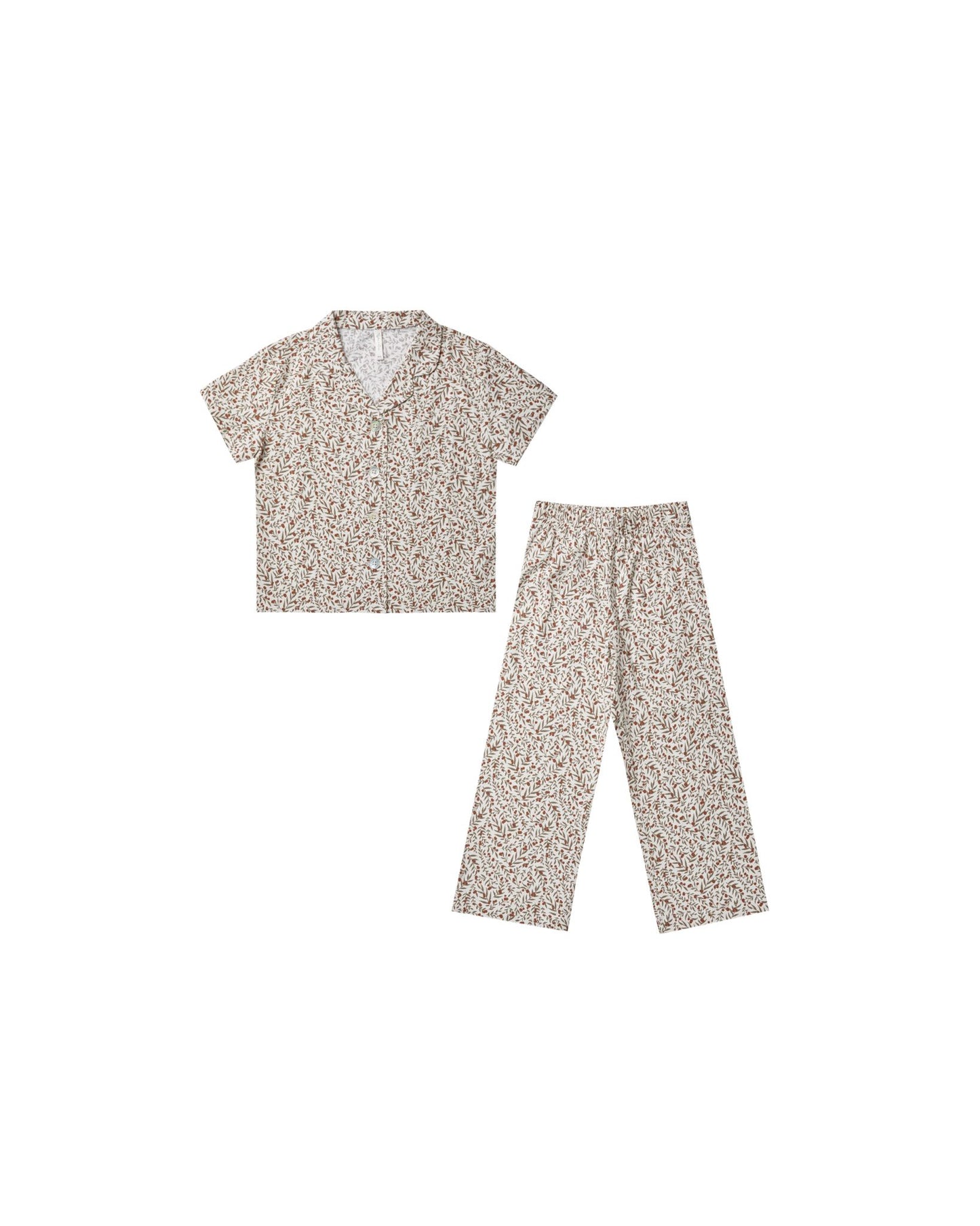 Rylee + Cru-Cropped Pajama Set