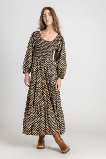 Pink Chicken-Womens Sen Dress - Caviar Tear Drop