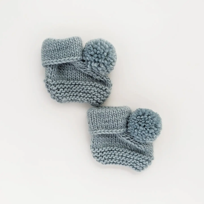 Huggalugs- Garter Stitch Booties
