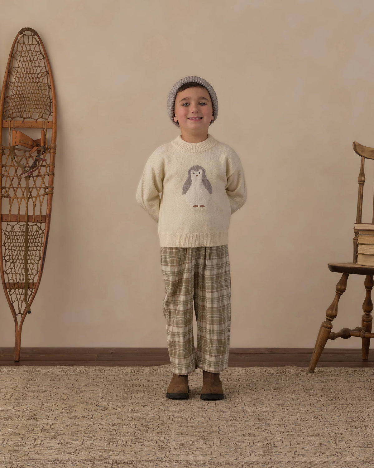 Reagan Sweater-Penguin 2-3Y