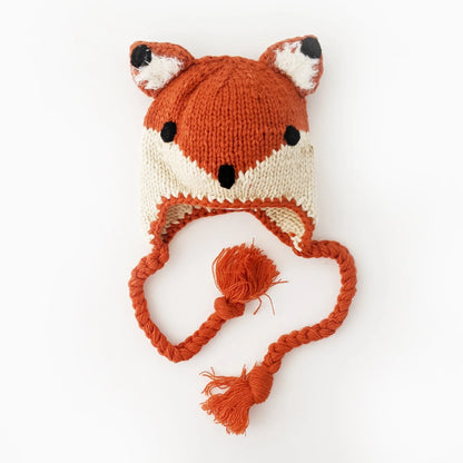 Huggalug-Fox Earflap Beanie Hat