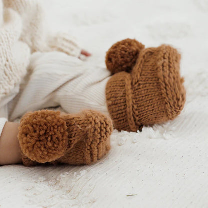 Huggalugs- Garter Stitch Booties