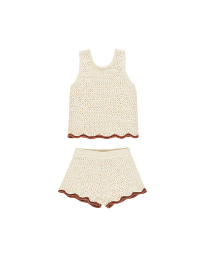 Rylee + Cru-Crochet Tank Set