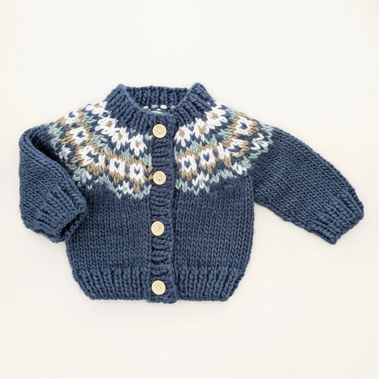 Huggalugs- Fairisle Cardigan