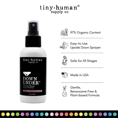Tiny Human-Down Under Perineal Spray