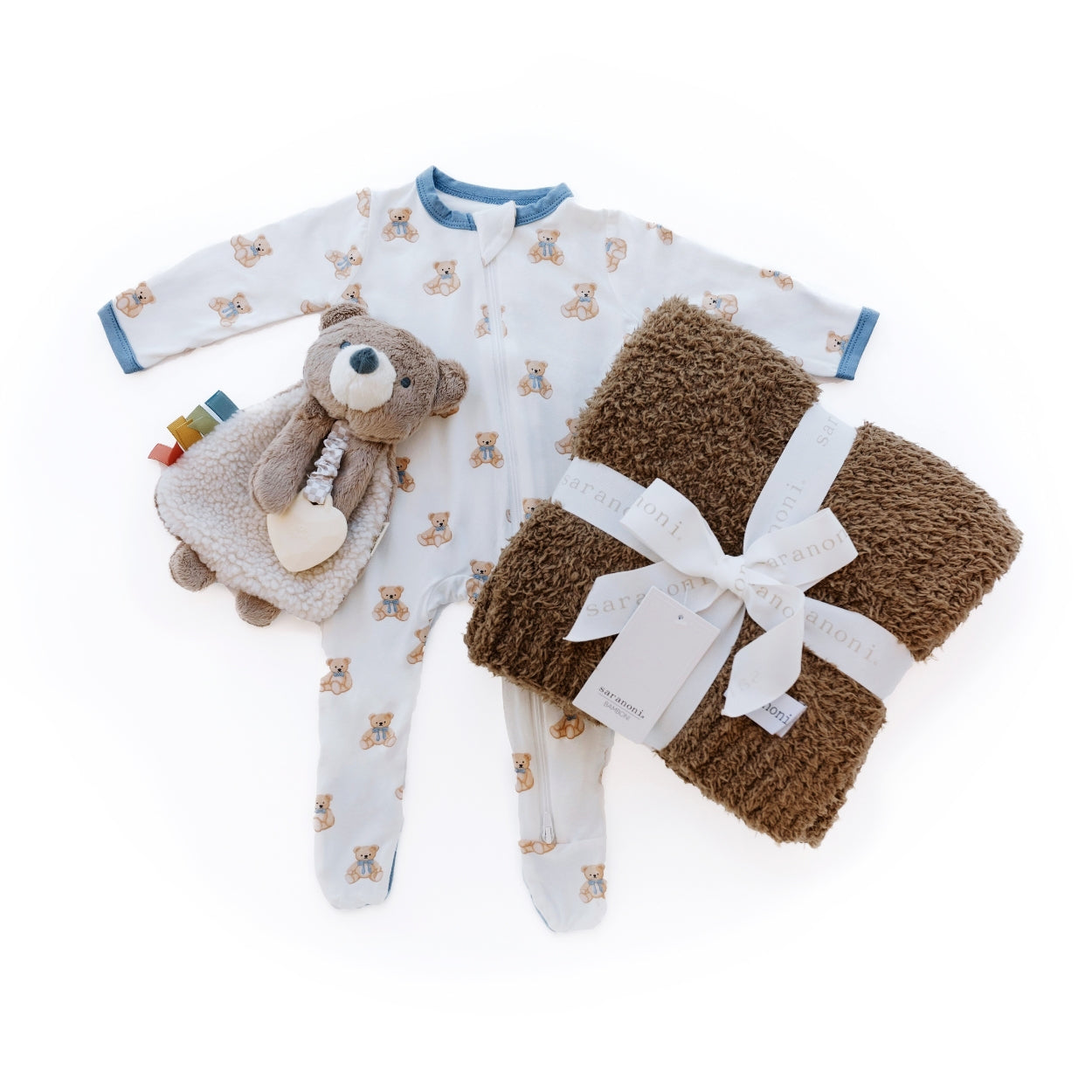 Baby Blues & Pink- Luxury Baby Bundle