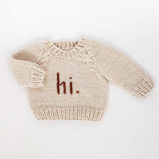Huggalug- Hi Sweater