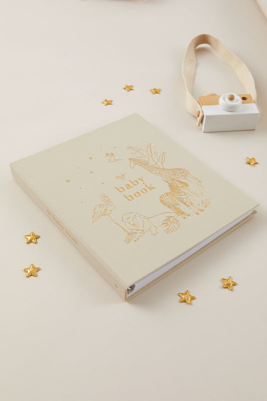 Blush And Gold- My Baby Book