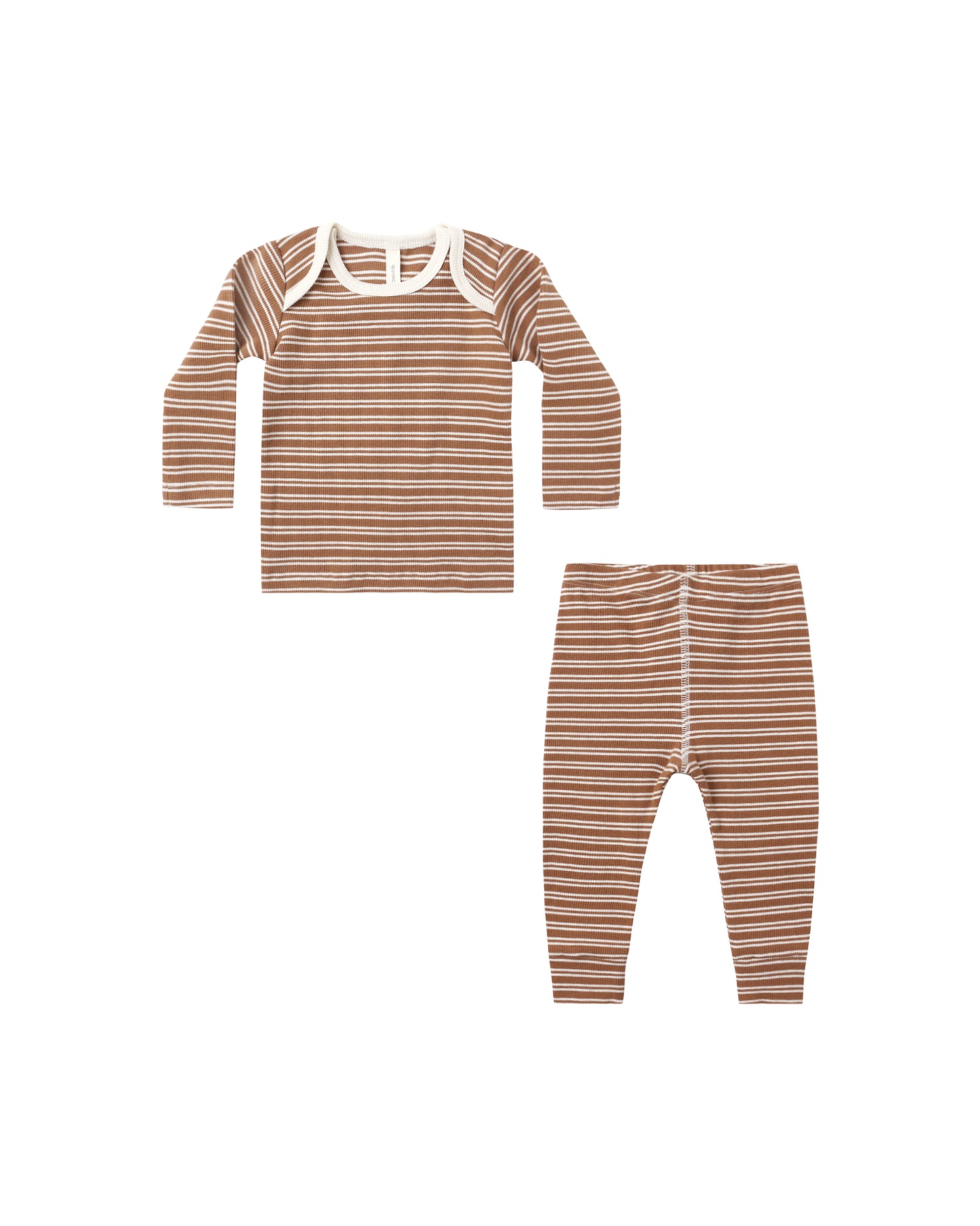 Quincy Mae- Ribbed Tee + Legging Set