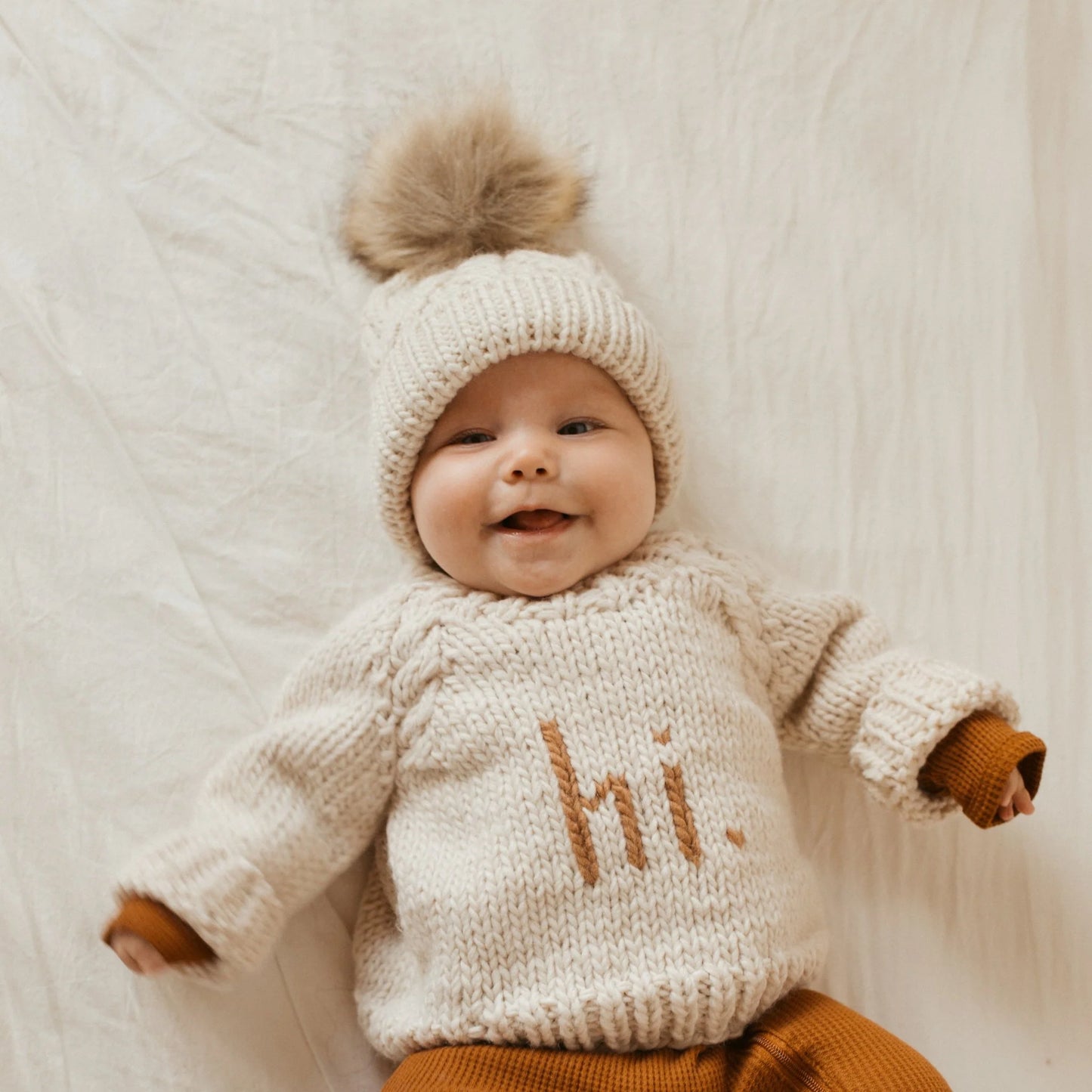 Huggalug- Hi Sweater
