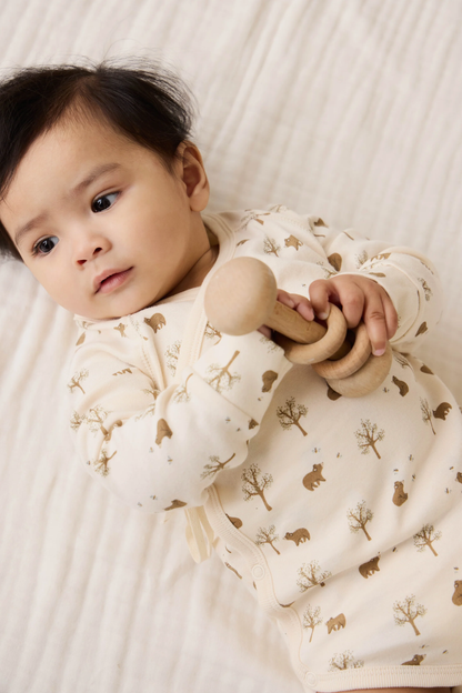 Ames Wrap Long Sleeve Bodysuit