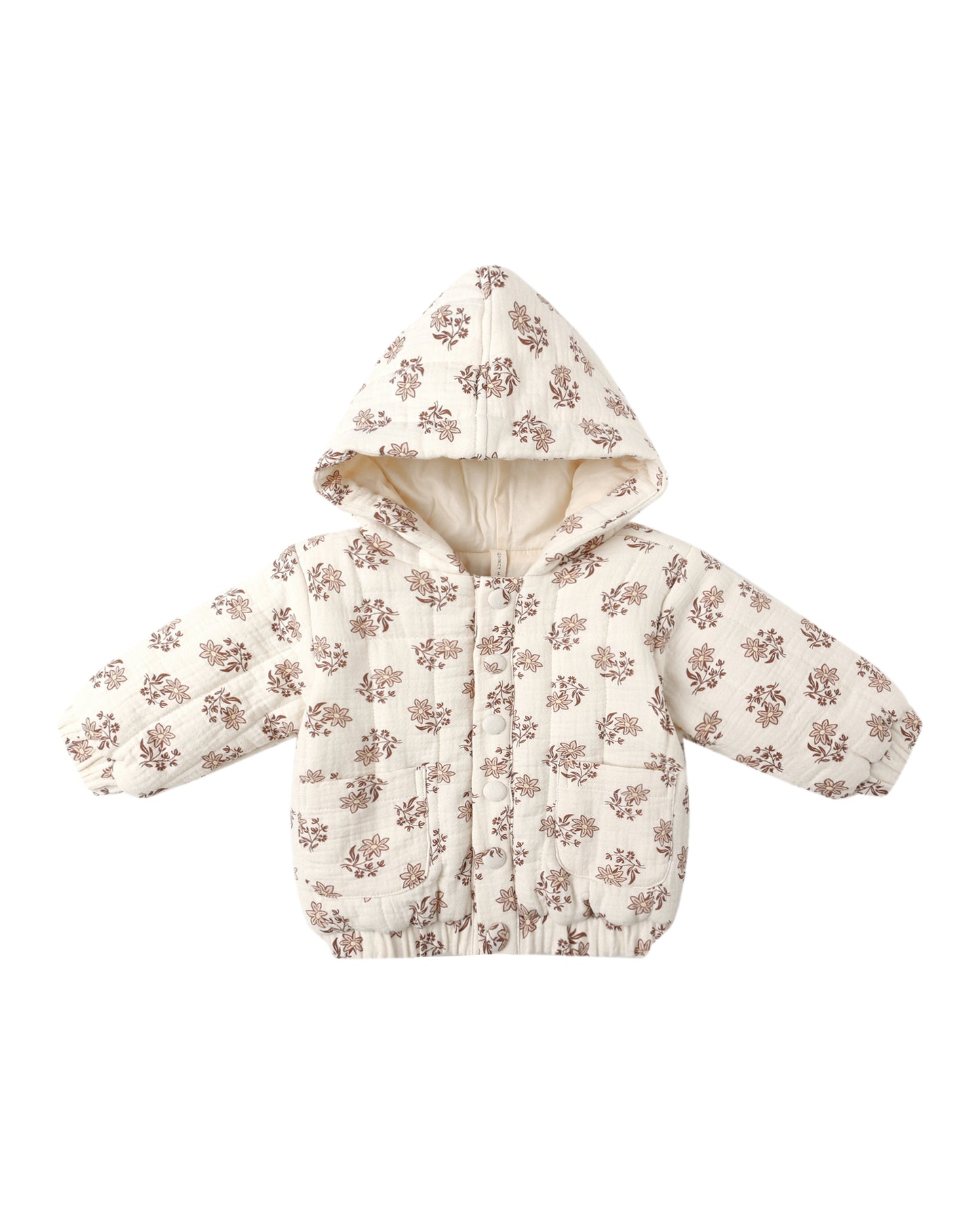 Quincy Mae- Hooded Woven Jacket