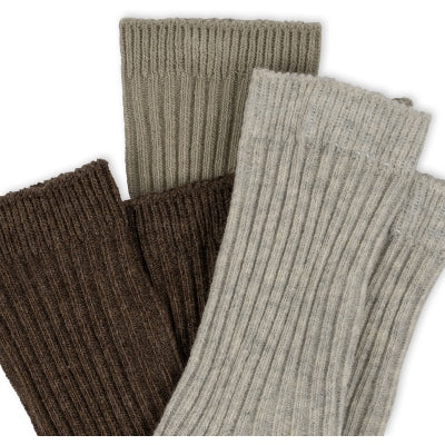 Konges Slojd-Rib Socks 3PK