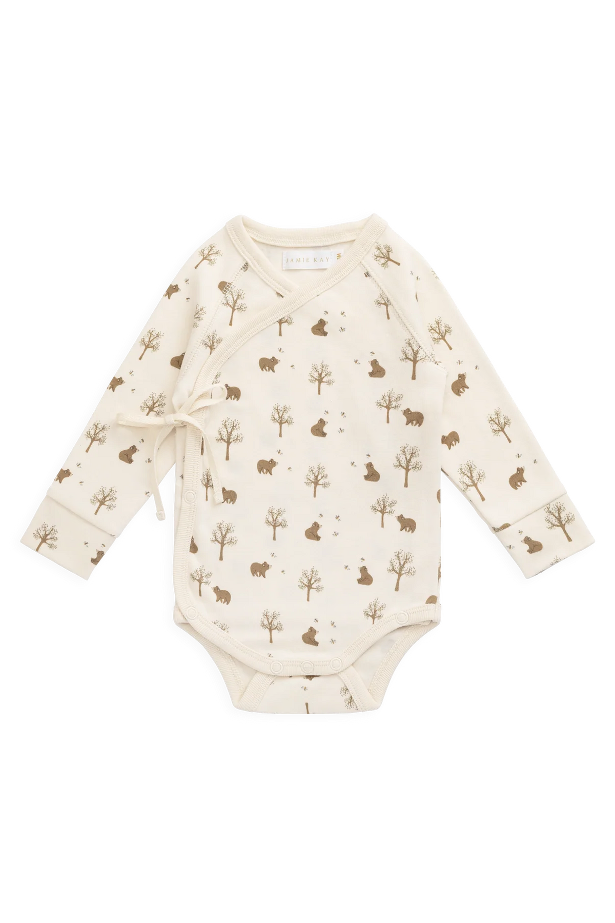 Ames Wrap Long Sleeve Bodysuit
