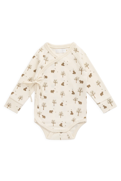 Ames Wrap Long Sleeve Bodysuit