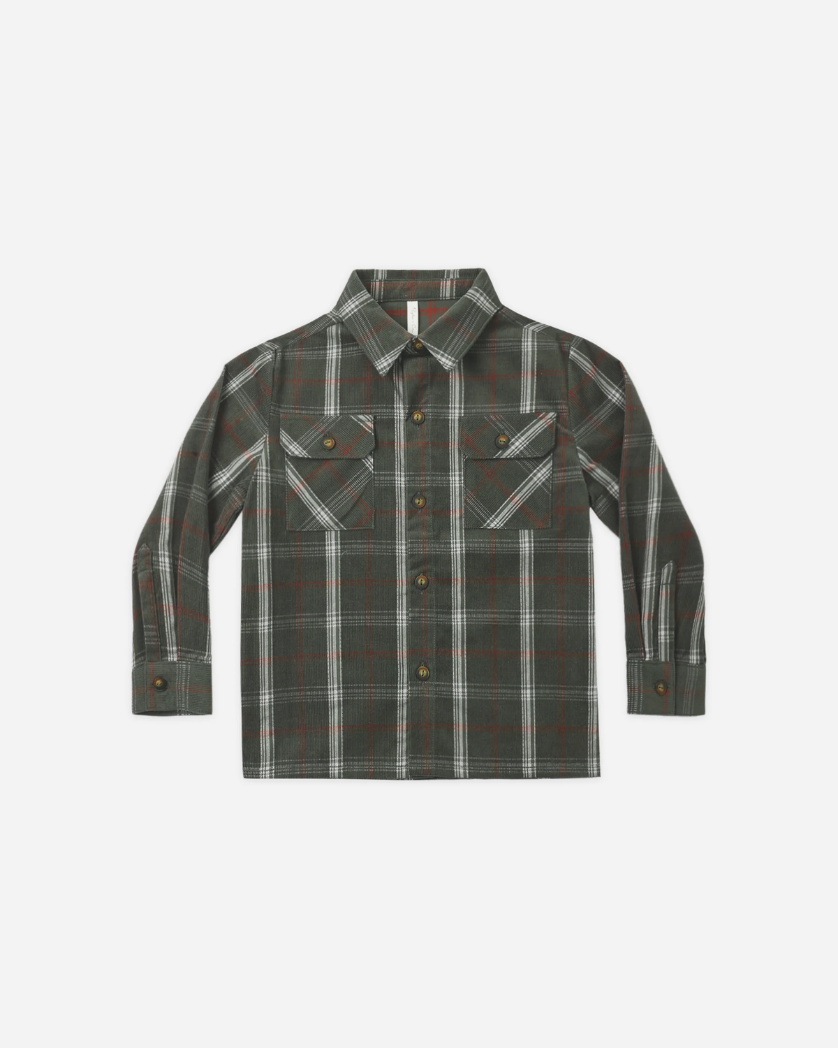 Pocketed Flannel Shirt
