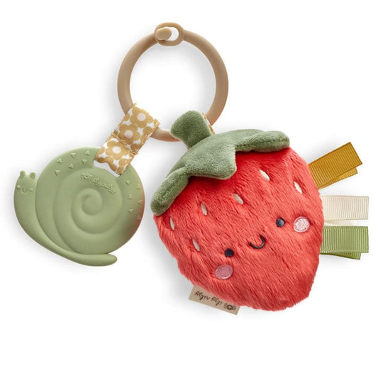 Plush + Teether- Strawberry