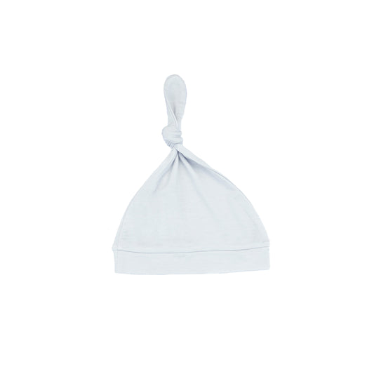 🎁 Baby Blues & Pink - Knotted Hat 0-6M -Aero Gray (100% off)