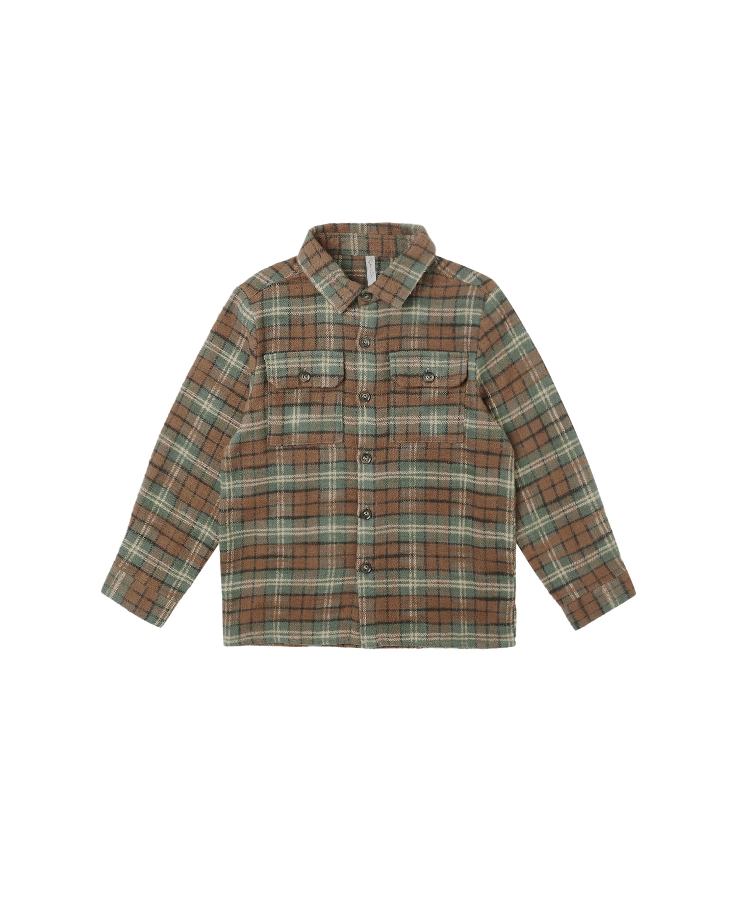 Rylee + Cru Pocketed Flannel Shirt