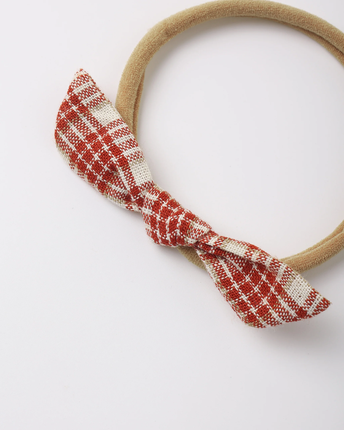 Little Knot Headband-Vintage Plaid