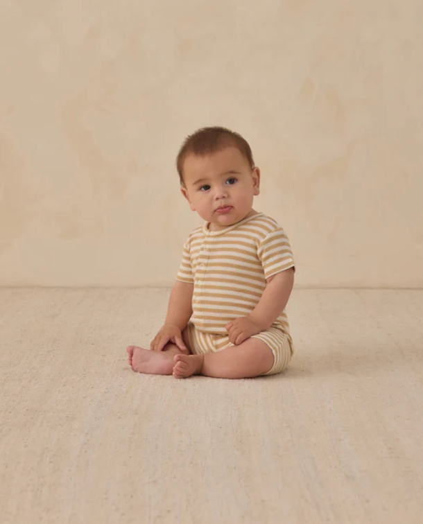 Waffle Snap Romper