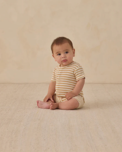 Waffle Snap Romper