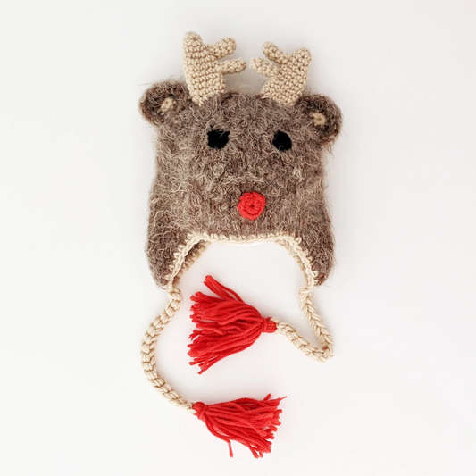 Beanie Hat -Rudolph
