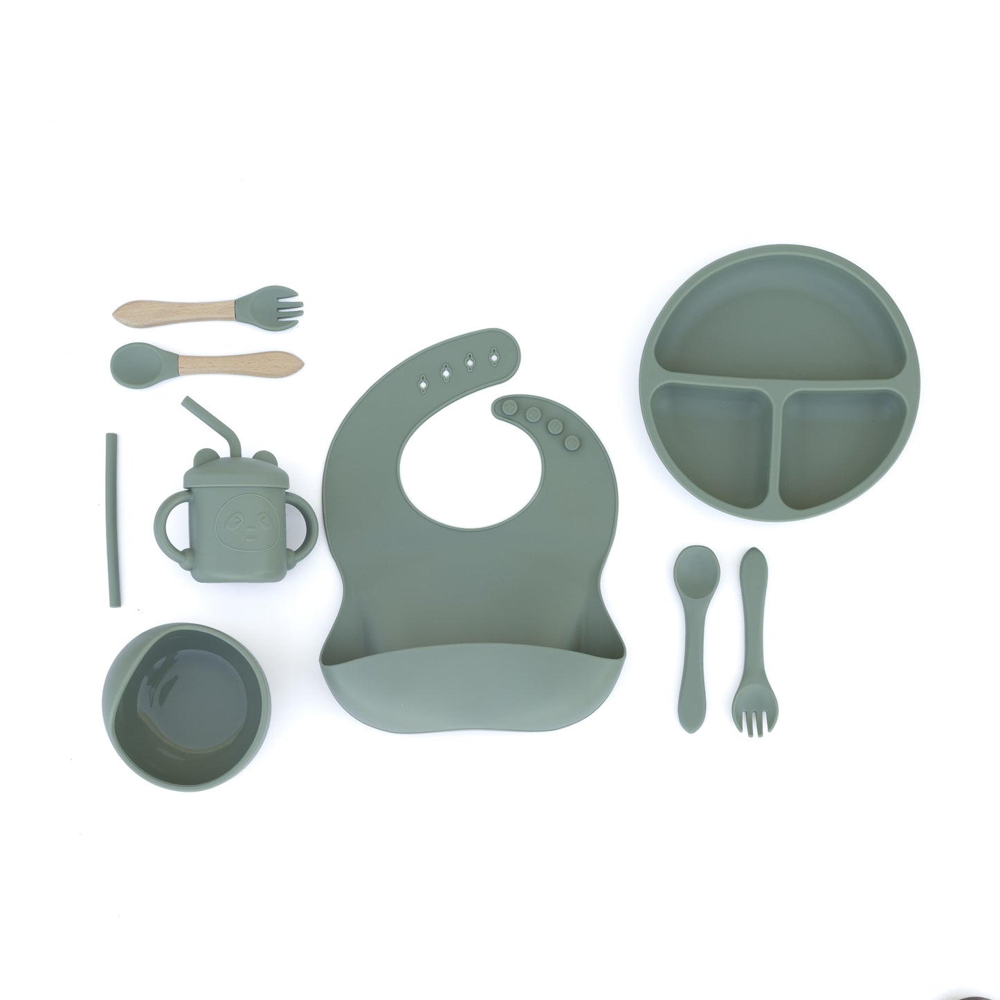 Baby Blues & Pink- My First Meal Set