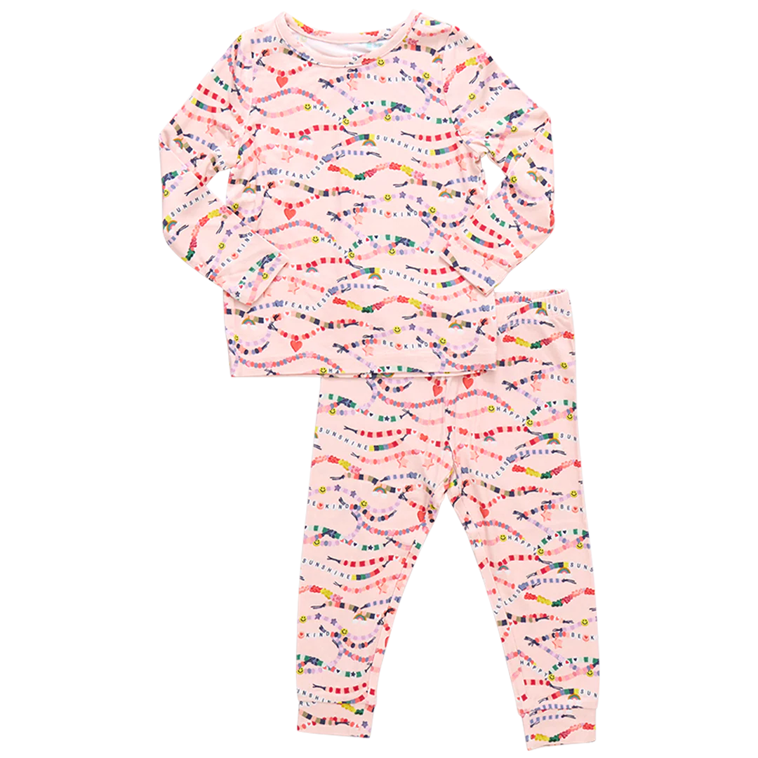Pink Chicken- Kids Bamboo PJ Set