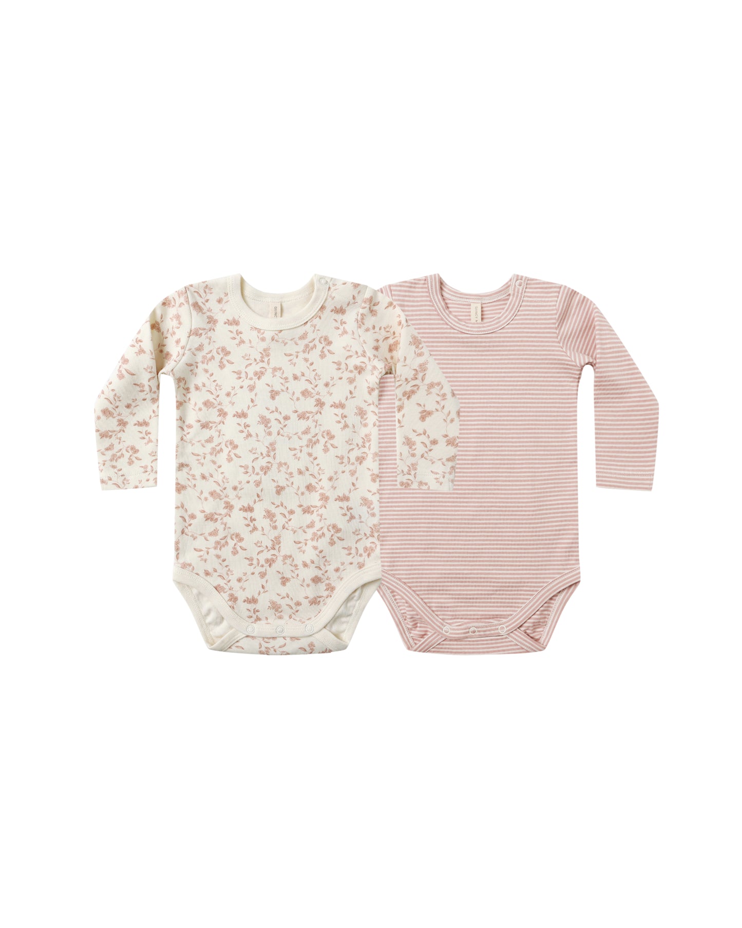 Quincy Mae- Jersey Bodysuit 2 Pk