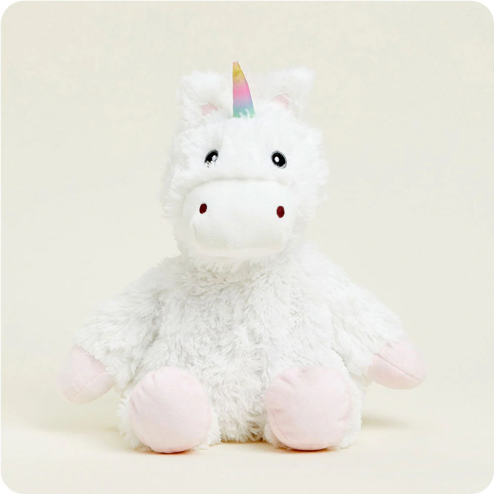 Warmies- White Unicorn Jr.