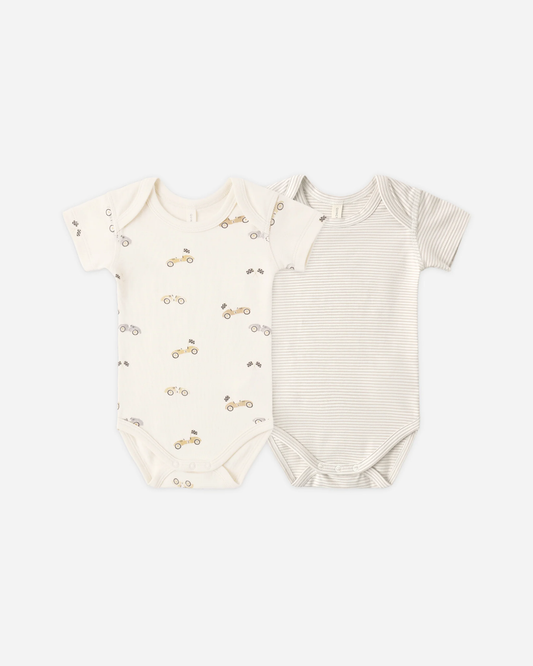 Short Sleeve Bodysuit 2Pk
