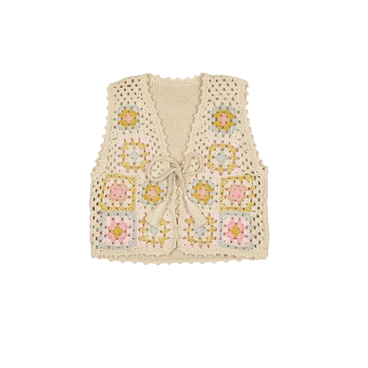 Wild Wawa- Patchwork Vest