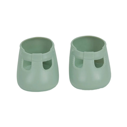 Dinkum Doll Shoes - Basil Green