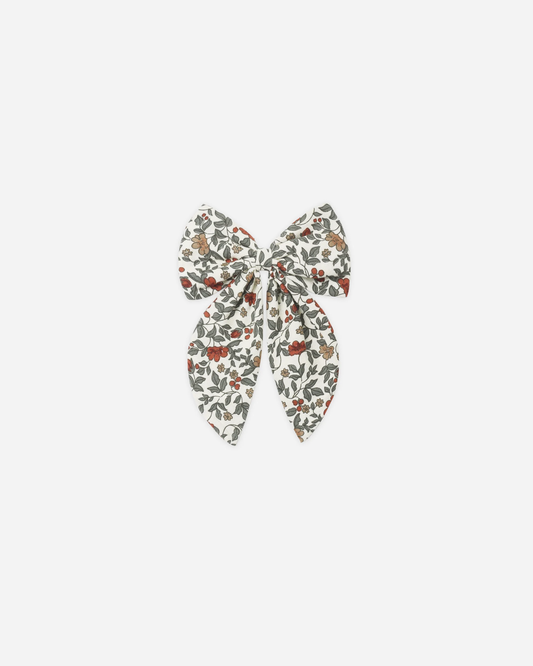 Oversized Bow-Holiday Floral
