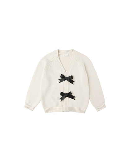 Rylee + Cru- Bow Cardigan