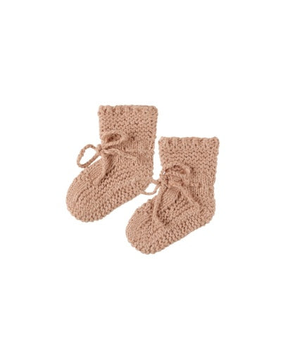 Rylee+ Cru-KNIT BOOTIES || HEATHERED ROSE